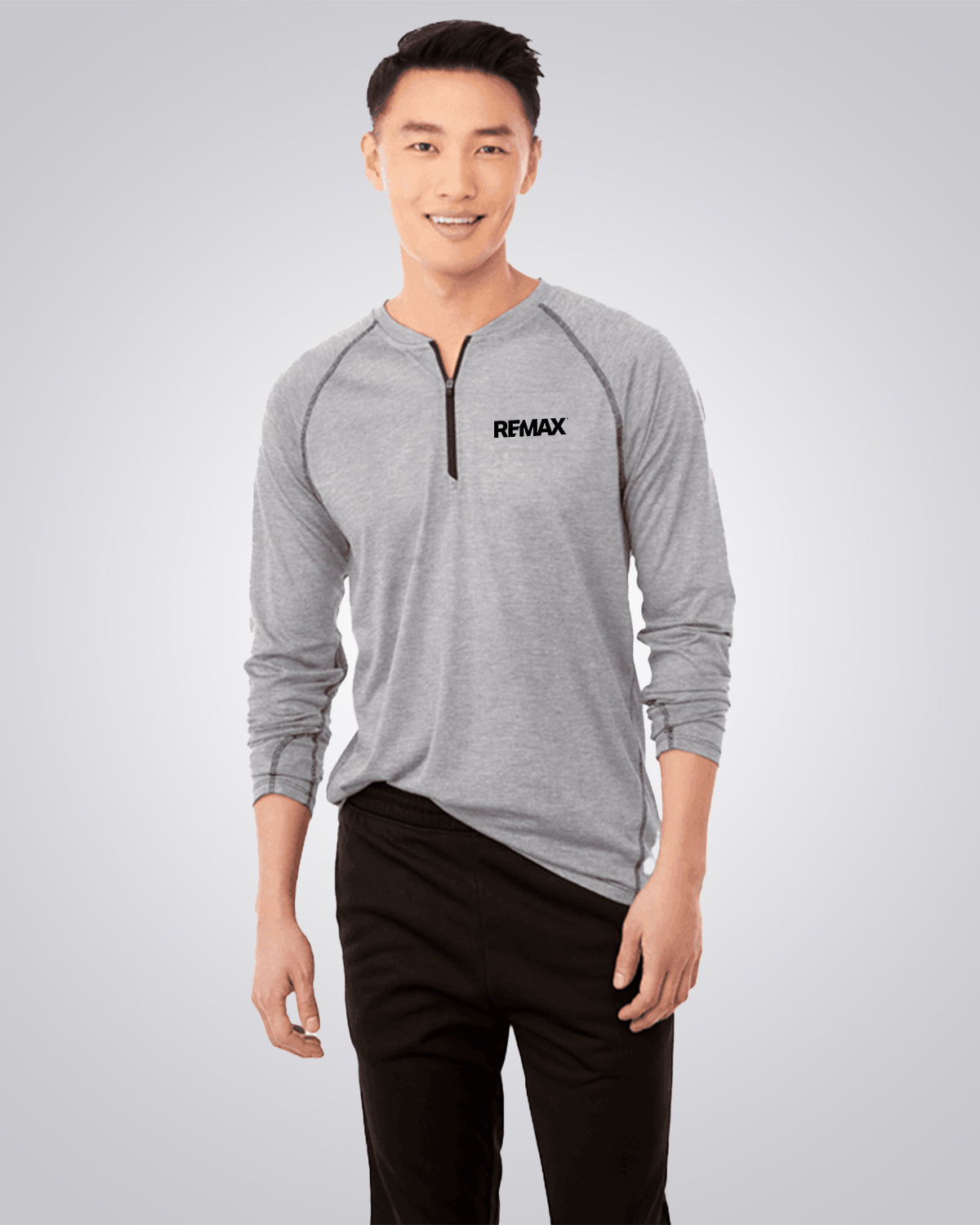Men's Quadra Long Sleeve Top - REMAX Brand Refresh