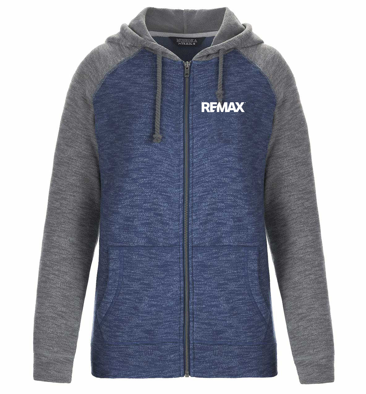 Brand Refresh Ladies' Full Zip Hoodie - Navy