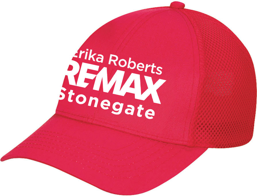 Polycotton / Polyester Honeycomb Mesh Cap - Print