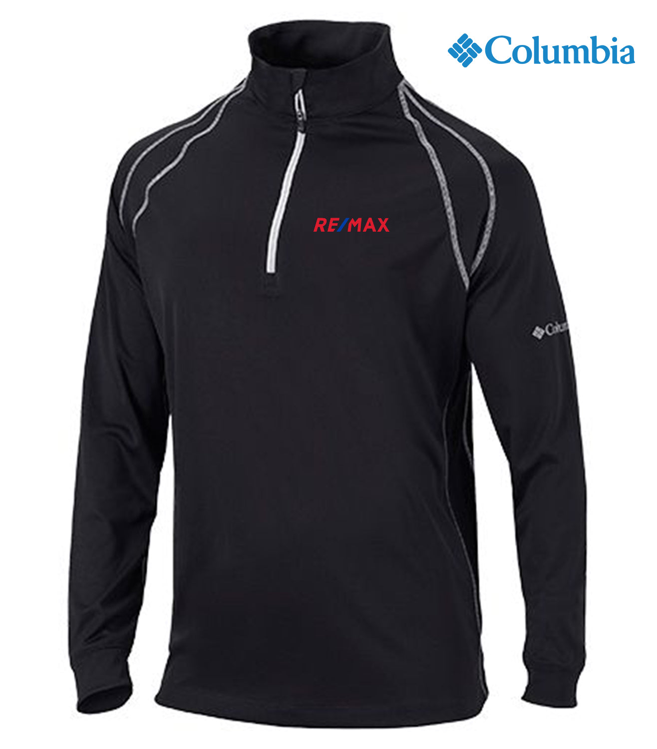 Adult Columbia Omni-Heat™ Range Session ¼ Zip