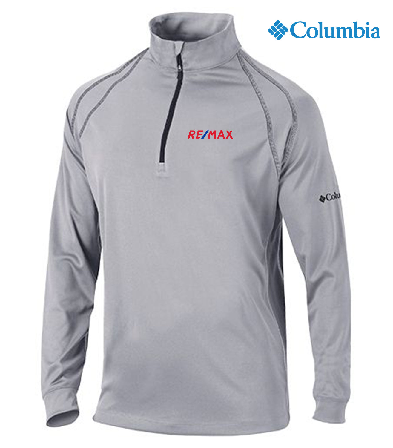 Adult Columbia Omni-Heat™ Range Session ¼ Zip