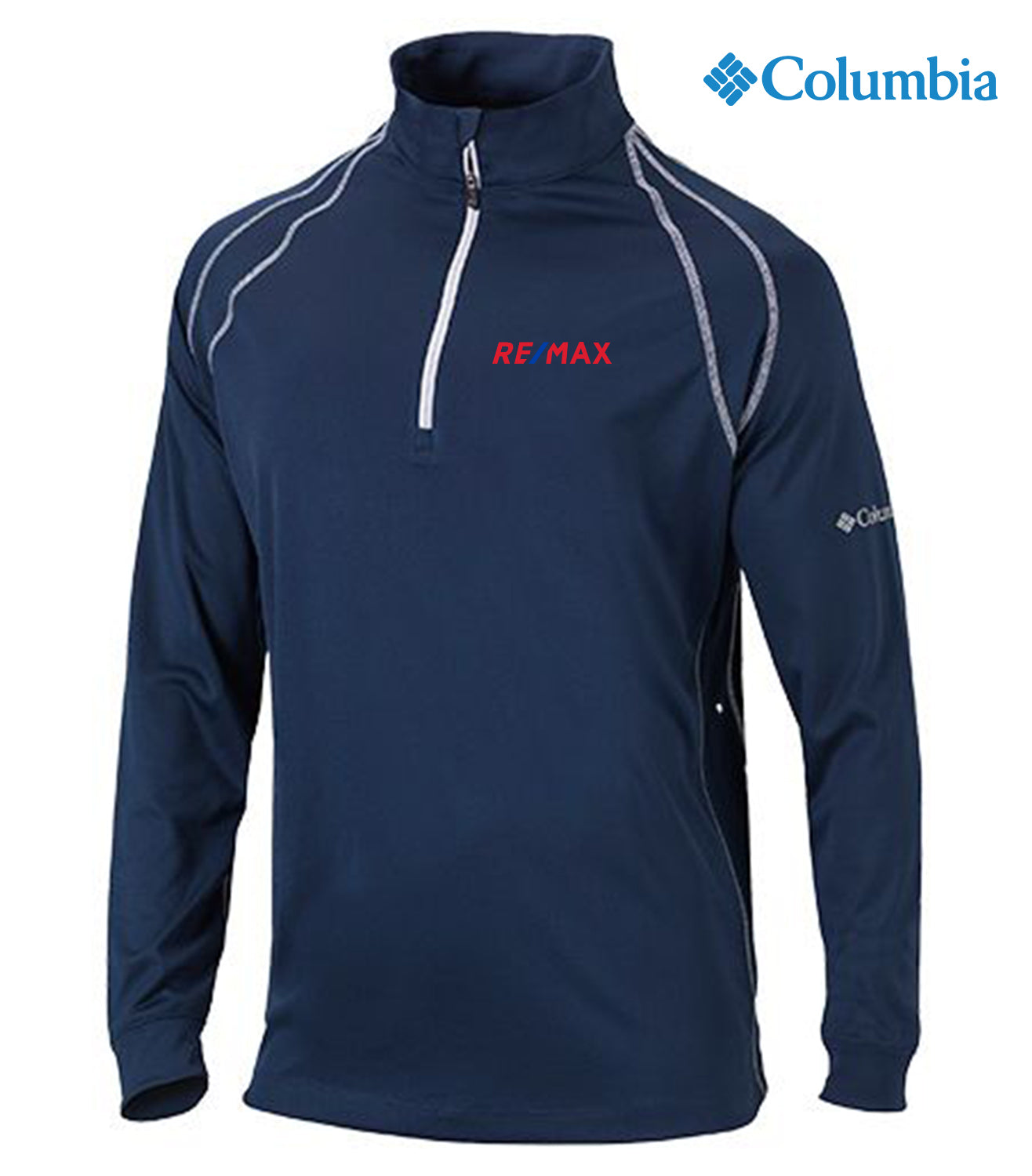 Adult Columbia Omni-Heat™ Range Session ¼ Zip