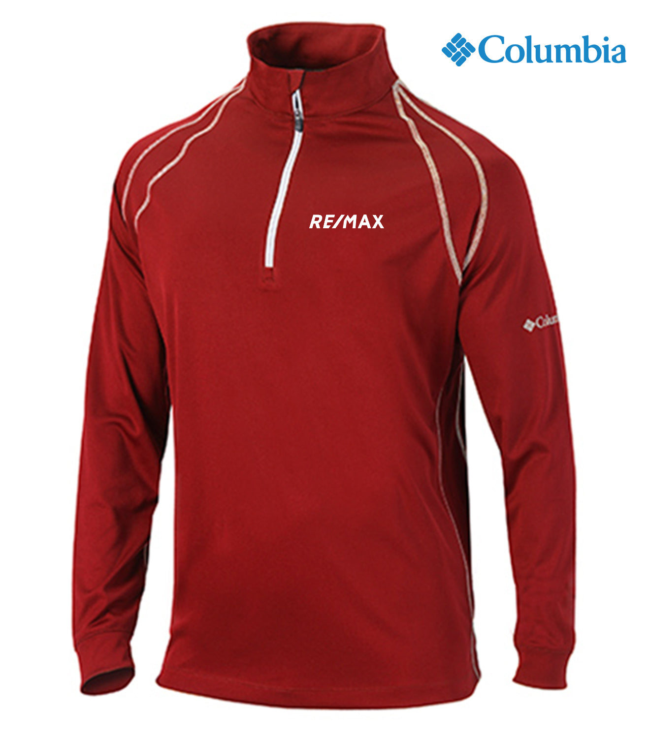 Adult Columbia Omni-Heat™ Range Session ¼ Zip
