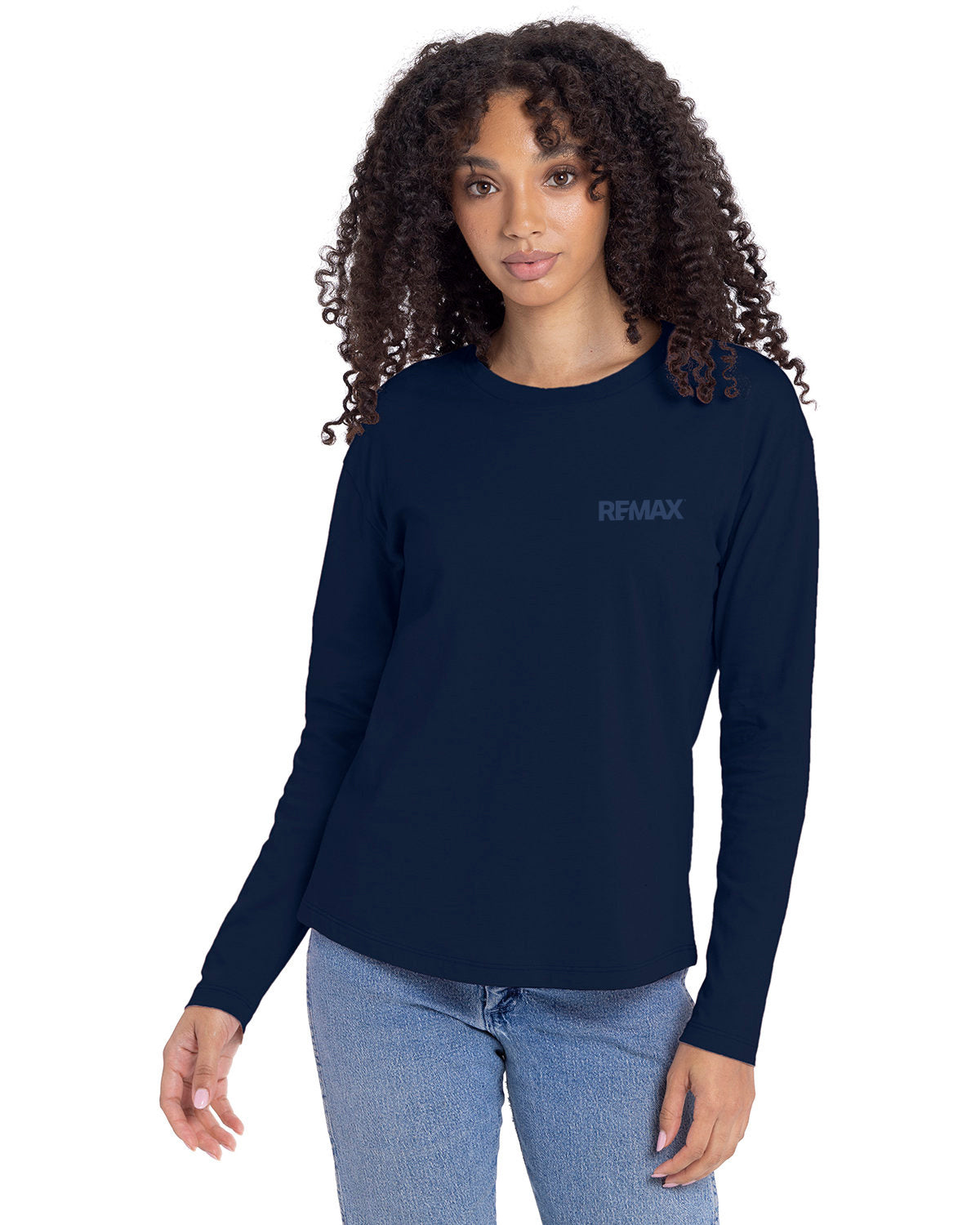 Brand Refresh Next Level Apparel Ladies' Relaxed Long Sleeve T-Shirt
