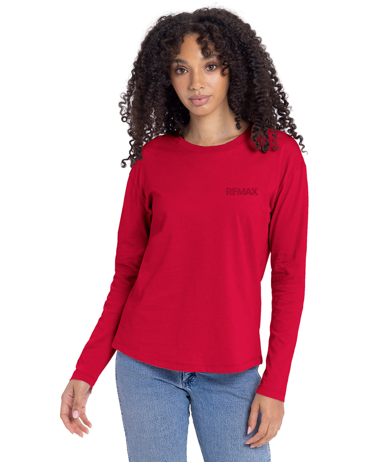 Brand Refresh Next Level Apparel Ladies' Relaxed Long Sleeve T-Shirt