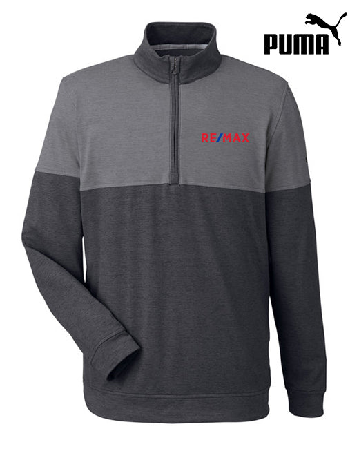 Puma Golf Men's Cloudspun Warm Up Quarter-Zip
