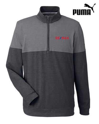 Puma Golf Men's Cloudspun Warm Up Quarter-Zip