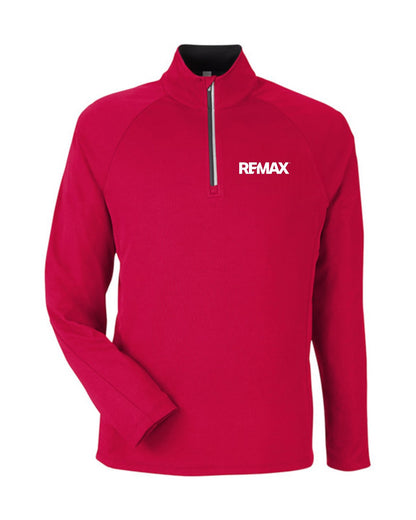 Brand Refresh Men's Origin Performance Pique Quarter-Zip - Embroidered