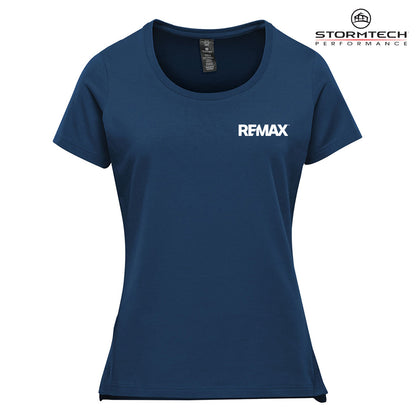 Brand Refresh Stormtech Women's Montebello Performance Short Sleeve Tee