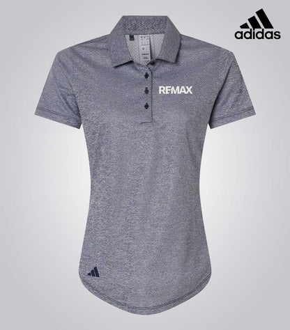 Adidas Women's Space Dyed Sportshirt - Brand Refresh - One Color Logo -  Embroidered