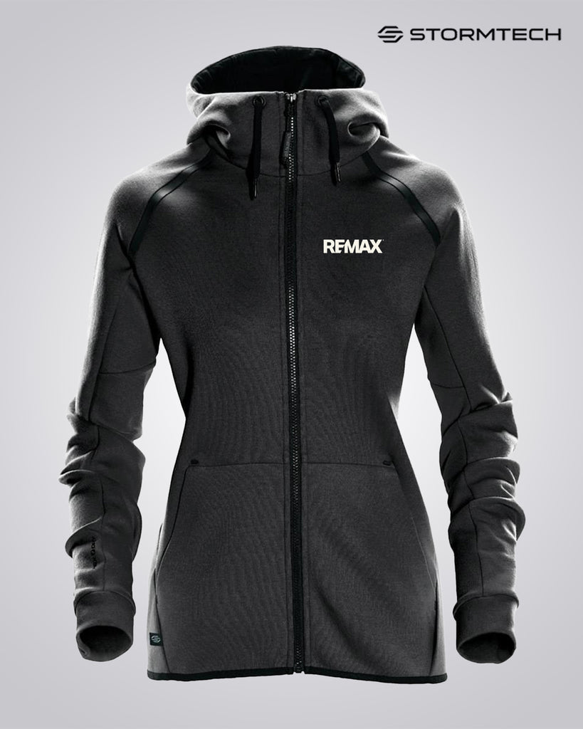 Stormtech Women's Reflex Hoody - Dolphin - RE/MAX Brand Refresh - Embroidered