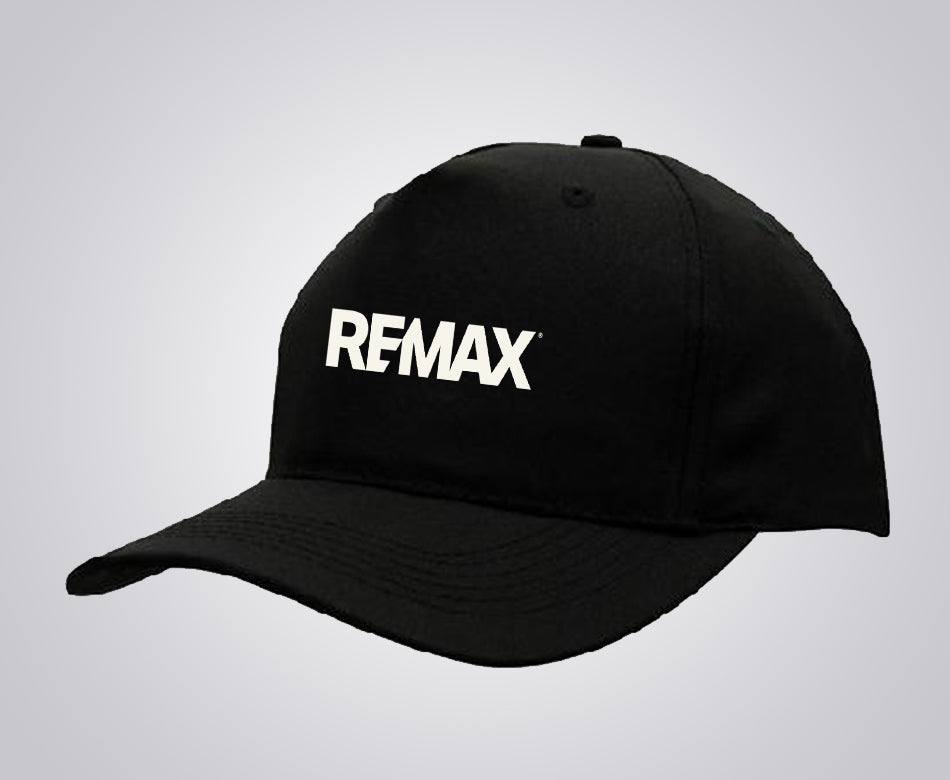 Banner Cap - Black - RE/MAX Brand Refresh - Print
