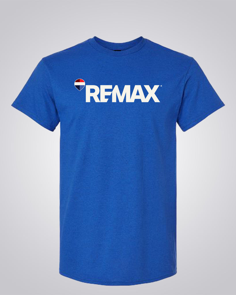 Blue T-Shirt - RE/MAX Brand Refresh - Full Color Logo Printed