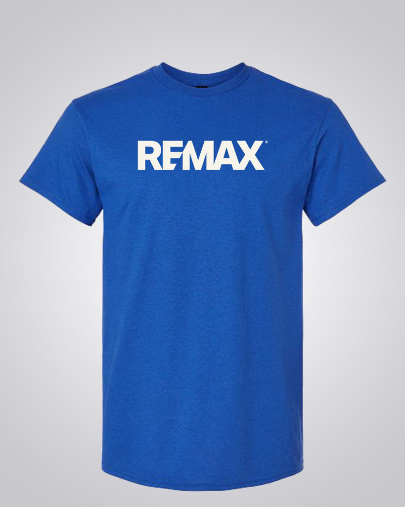 Blue T-Shirt - RE/MAX Brand Refresh - One Color Logo Printed