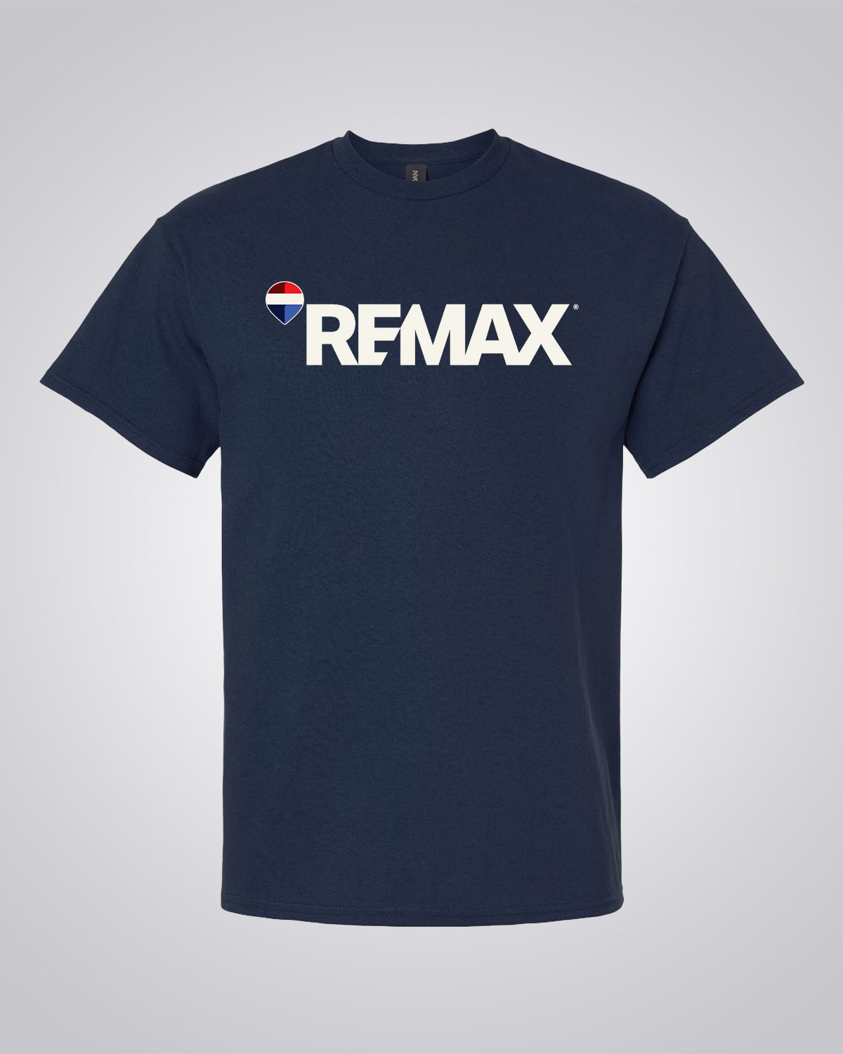 Navy T-Shirt - RE/MAX Brand Refresh - Full Color Logo Printed