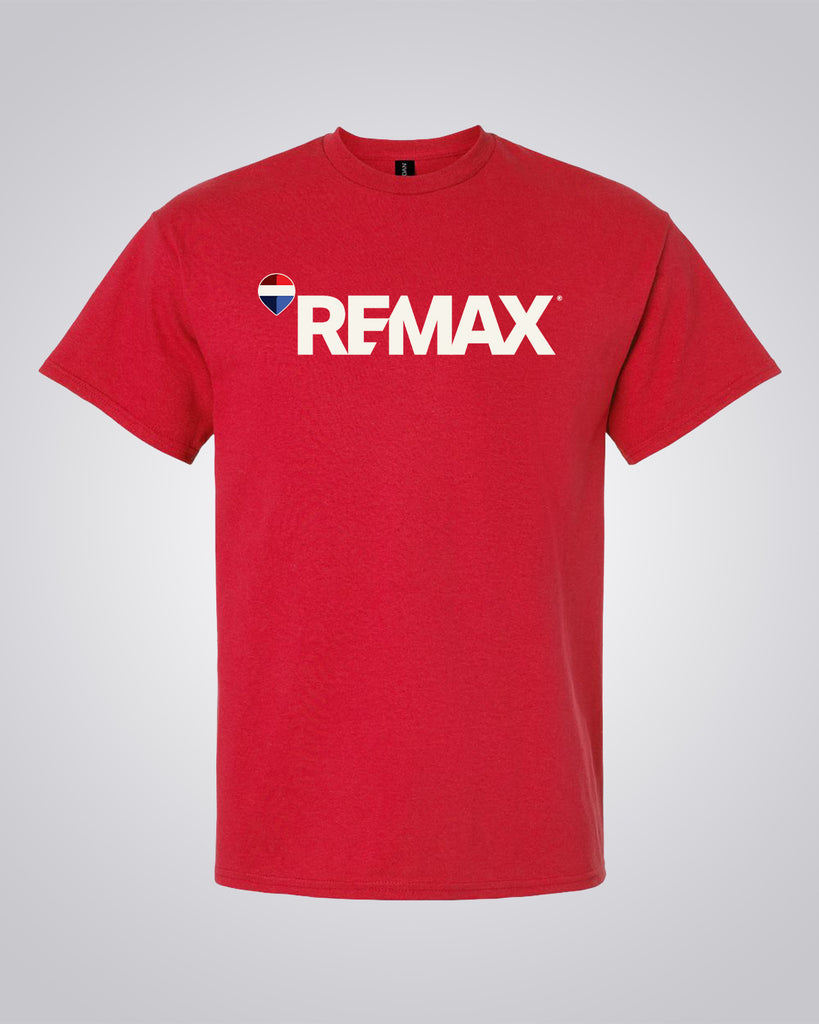 Red T-Shirt - RE/MAX Brand Refresh - Full Color Logo Printed
