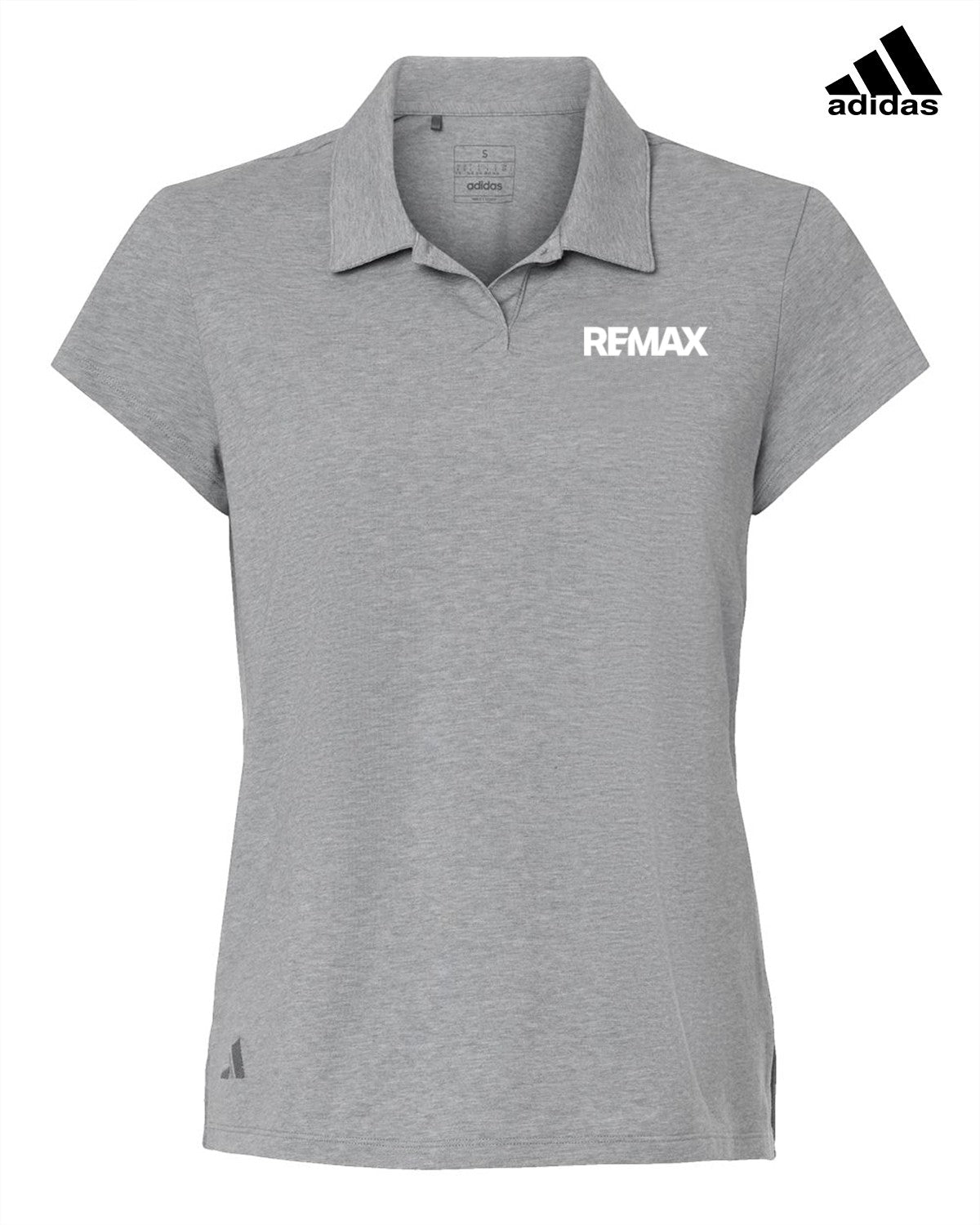 Adidas Women's Blend Sportshirt - REMAX Brand Refresh - One Color Logo - Embroidered