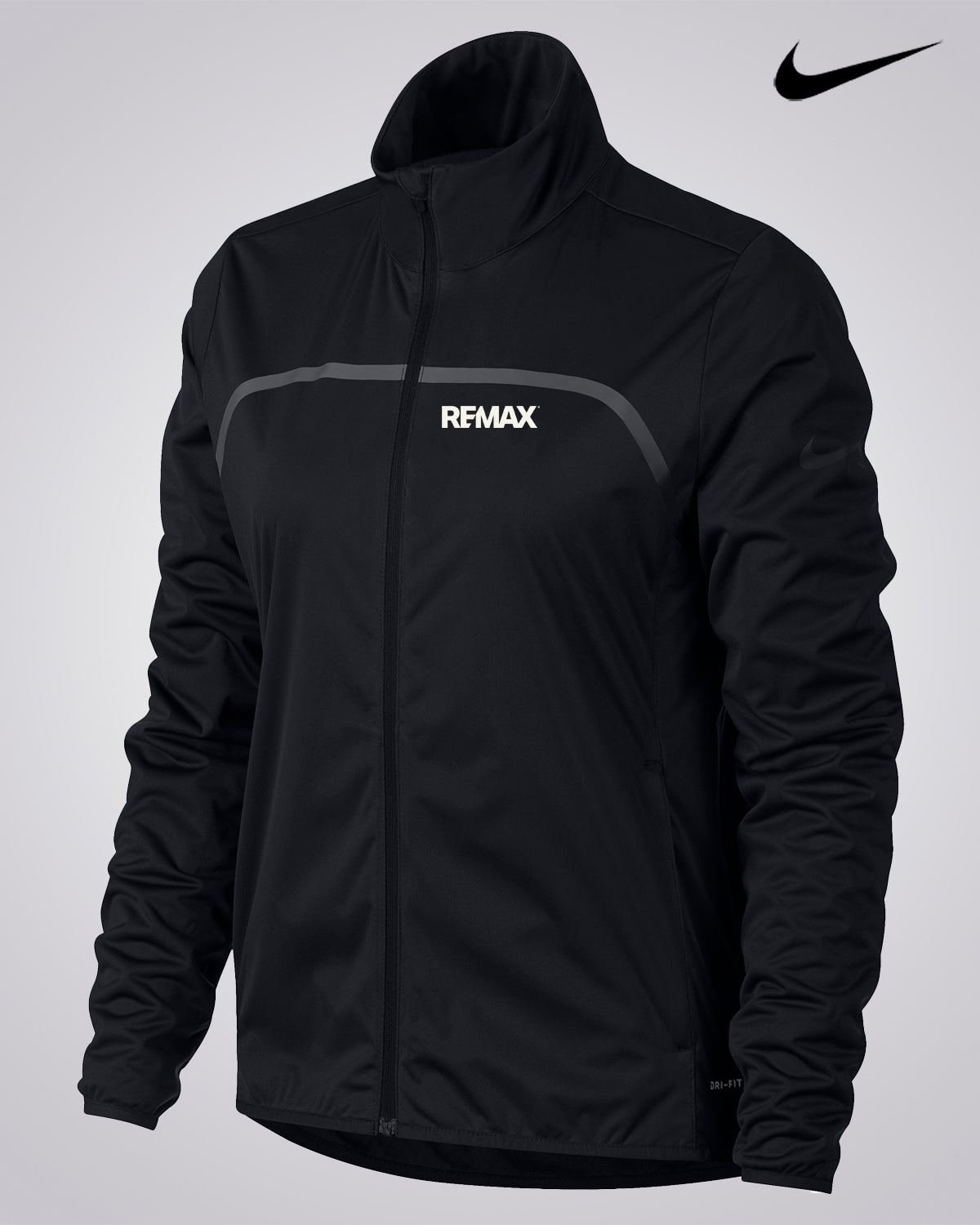 Ladies' Nike Repel Jacket  - REMAX Brand Refresh - One Color Logo - Embroidered
