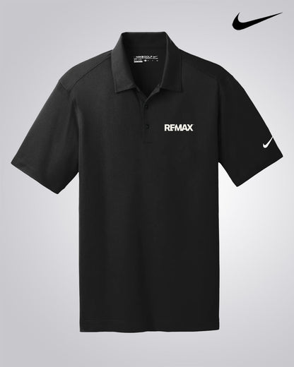 Men's Nike Golf Dri-Fit Vertical Mesh Sportshirt - REMAX Brand Refresh - One Color Logo - Embroidered