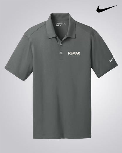 Men's Nike Golf Dri-Fit Vertical Mesh Sportshirt - REMAX Brand Refresh - One Color Logo - Embroidered