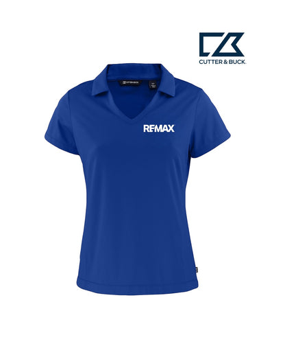 Brand Refresh Cutter & Buck Daybreak Eco Recycled Womens V-Neck Polo