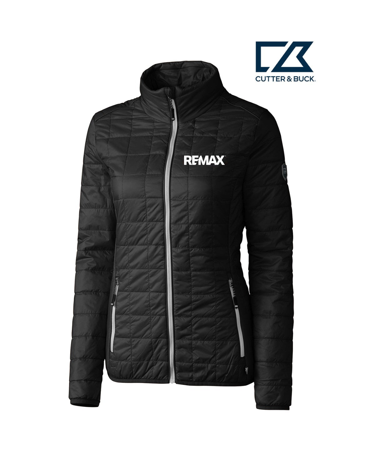 Brand Refresh Cutter & Buck Rainier Primaloft® Womens Eco Insulated Full Zip Puffer Jacket