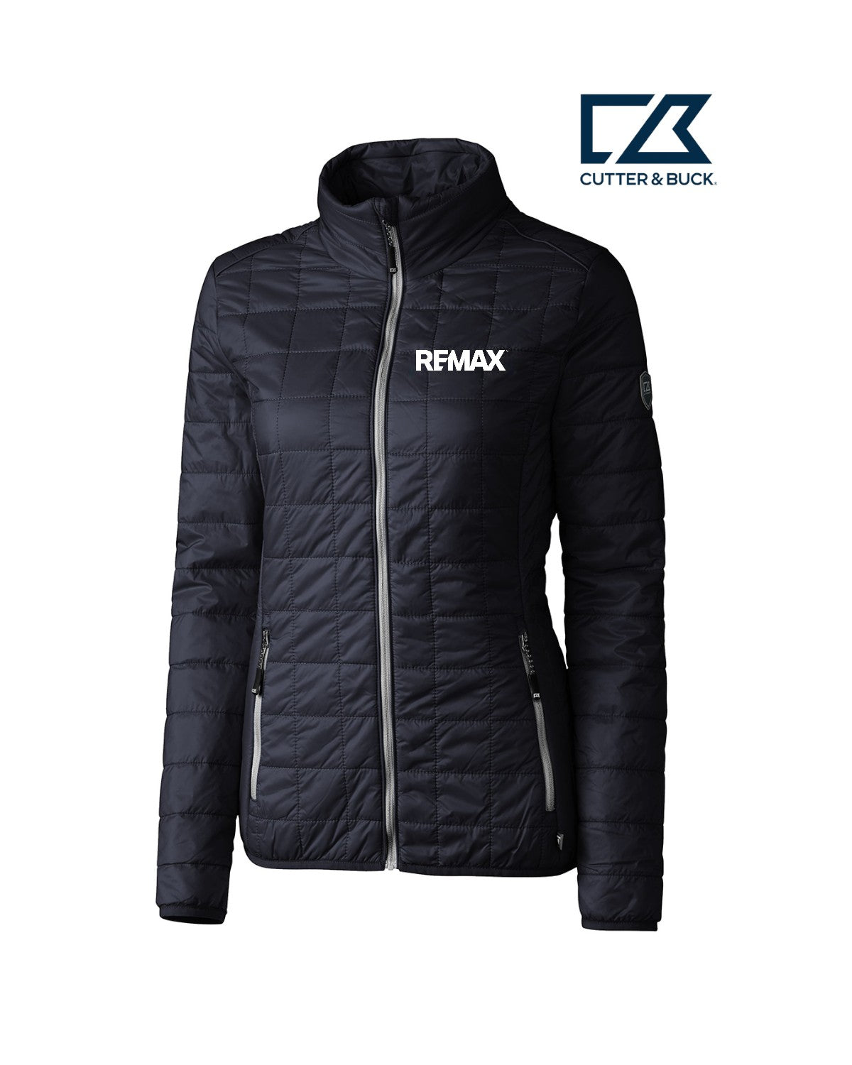 Brand Refresh Cutter & Buck Rainier Primaloft® Womens Eco Insulated Full Zip Puffer Jacket
