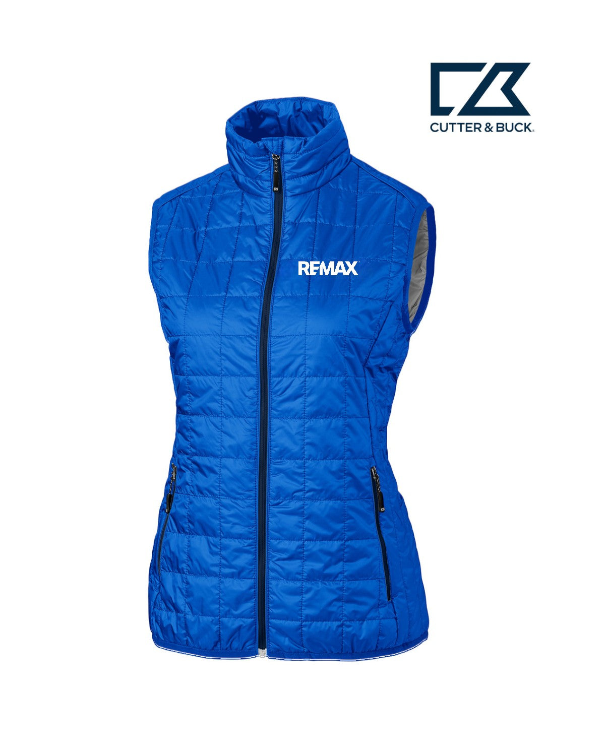 Brand Refresh Cutter & Buck Rainier Primaloft® Womens Eco Insulated Full Zip Puffer Vest