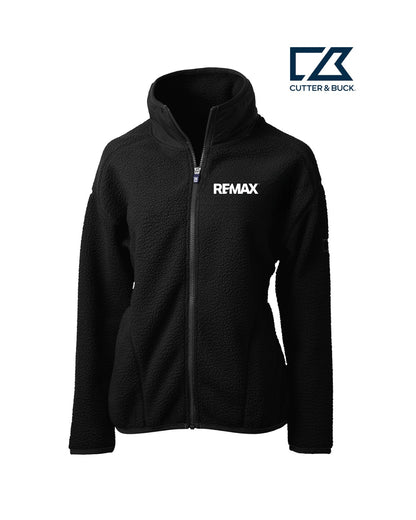 Brand Refresh Cutter & Buck Cascade Eco Sherpa Womens Fleece Jacket