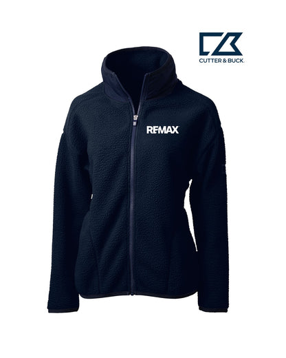 Brand Refresh Cutter & Buck Cascade Eco Sherpa Womens Fleece Jacket