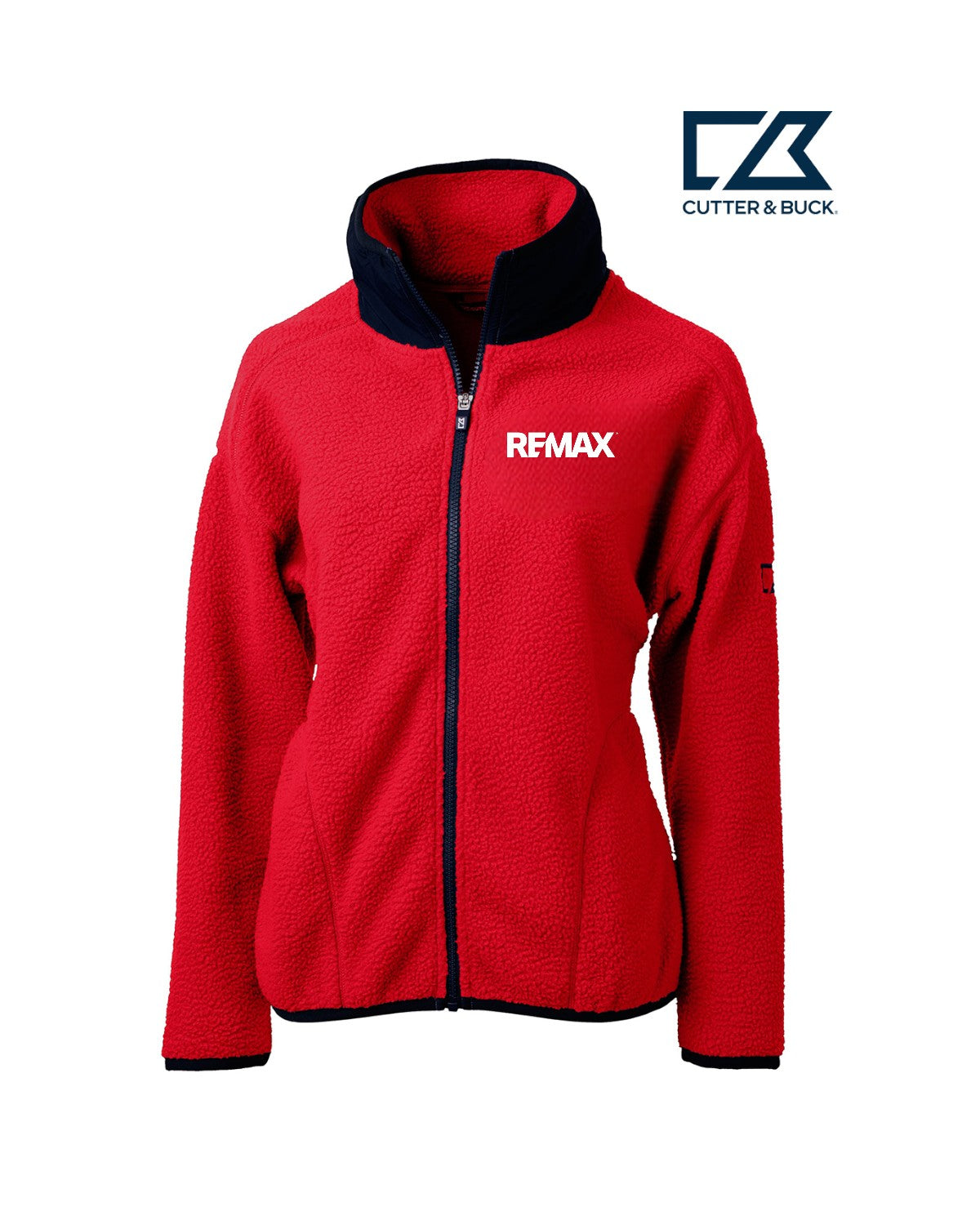 Brand Refresh Cutter & Buck Cascade Eco Sherpa Womens Fleece Jacket