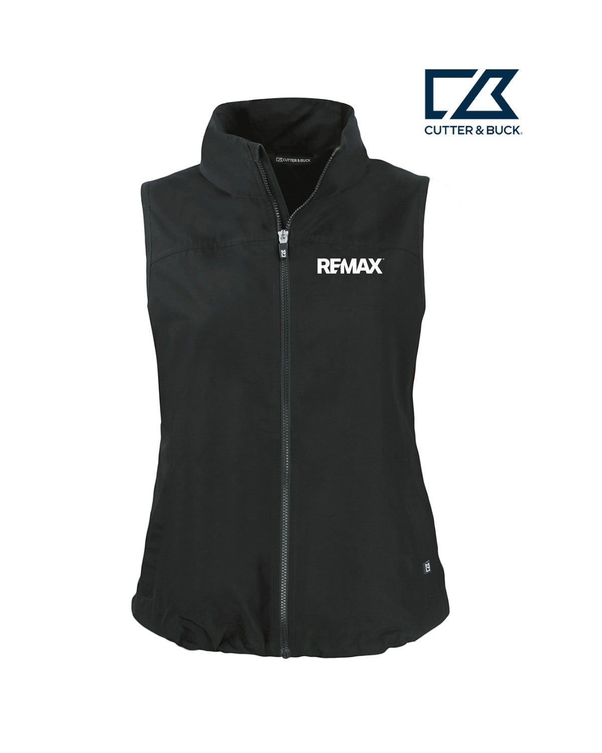 Brand Refresh Cutter & Buck Charter Eco Full-Zip Womens Vest