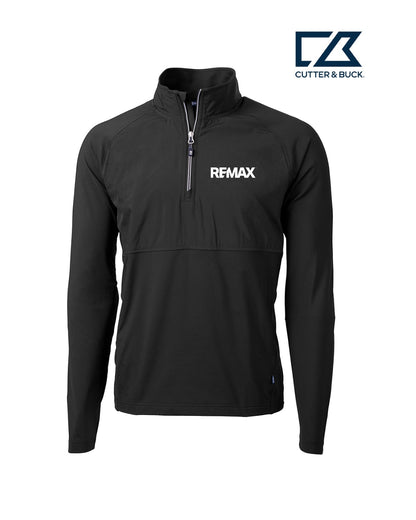 Brand Refresh Cutter & Buck Adapt Eco Knit Hybrid Recycled Mens Quarter Zip