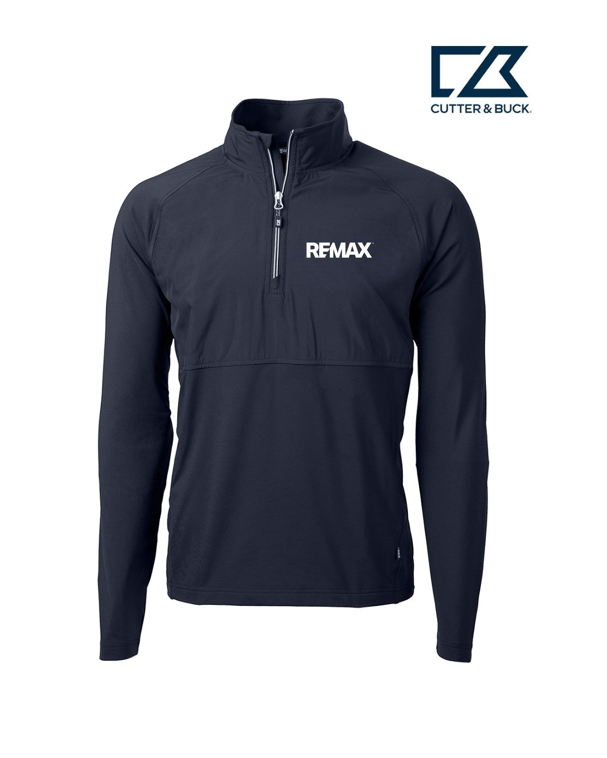 Brand Refresh Cutter & Buck Adapt Eco Knit Hybrid Recycled Mens Quarter Zip