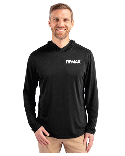 Brand Refresh Cutter & Buck Coastline Epic Comfort Eco Recycled Mens Hooded Shirt