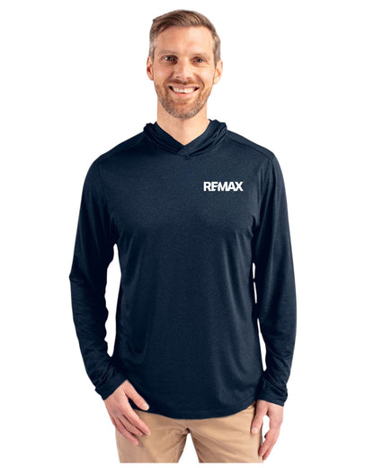 Brand Refresh Cutter & Buck Coastline Epic Comfort Eco Recycled Mens Hooded Shirt