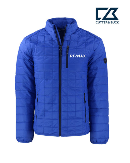 Cutter & Buck Rainier Primaloft Mens Eco Insulated Full Zip Puffer Jacket