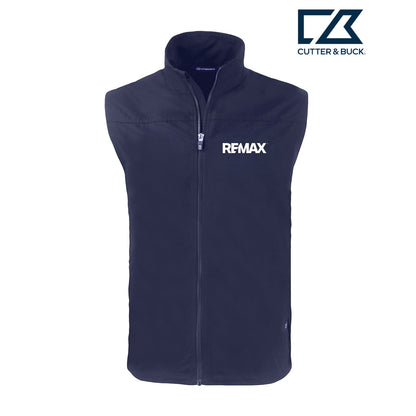 Brand Refresh Cutter & Buck Charter Eco Recycled Mens Full-Zip Vest