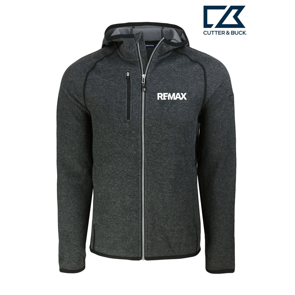 Brand Refresh Cutter & Buck Mainsail Full Zip Hooded Mens Jacket