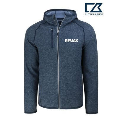 Brand Refresh Cutter & Buck Mainsail Full Zip Hooded Mens Jacket