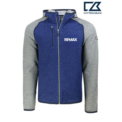 Brand Refresh Cutter & Buck Mainsail Full Zip Hooded Mens Jacket