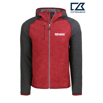 Brand Refresh Cutter & Buck Mainsail Full Zip Hooded Mens Jacket