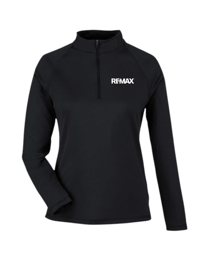 Brand Refresh Ladies' Revive Coolcore Quarter-Zip - Print