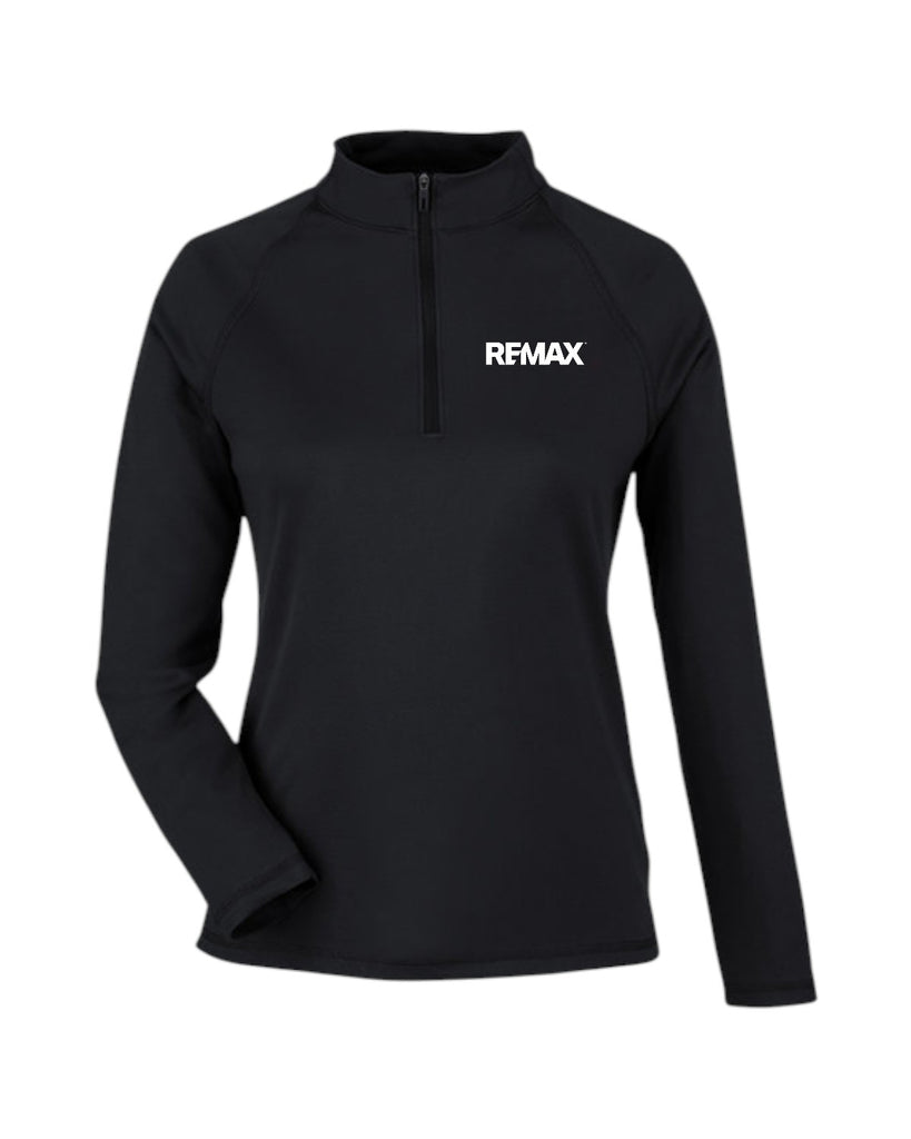Brand Refresh Ladies' Revive Coolcore Quarter-Zip