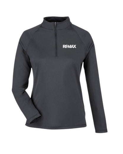 Brand Refresh Ladies' Revive Coolcore Quarter-Zip - Print