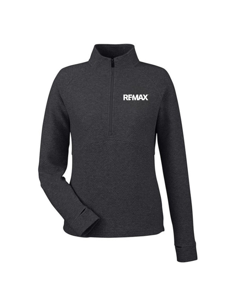 Brand Refresh Ladies' Spirit Textured Quarter-Zip