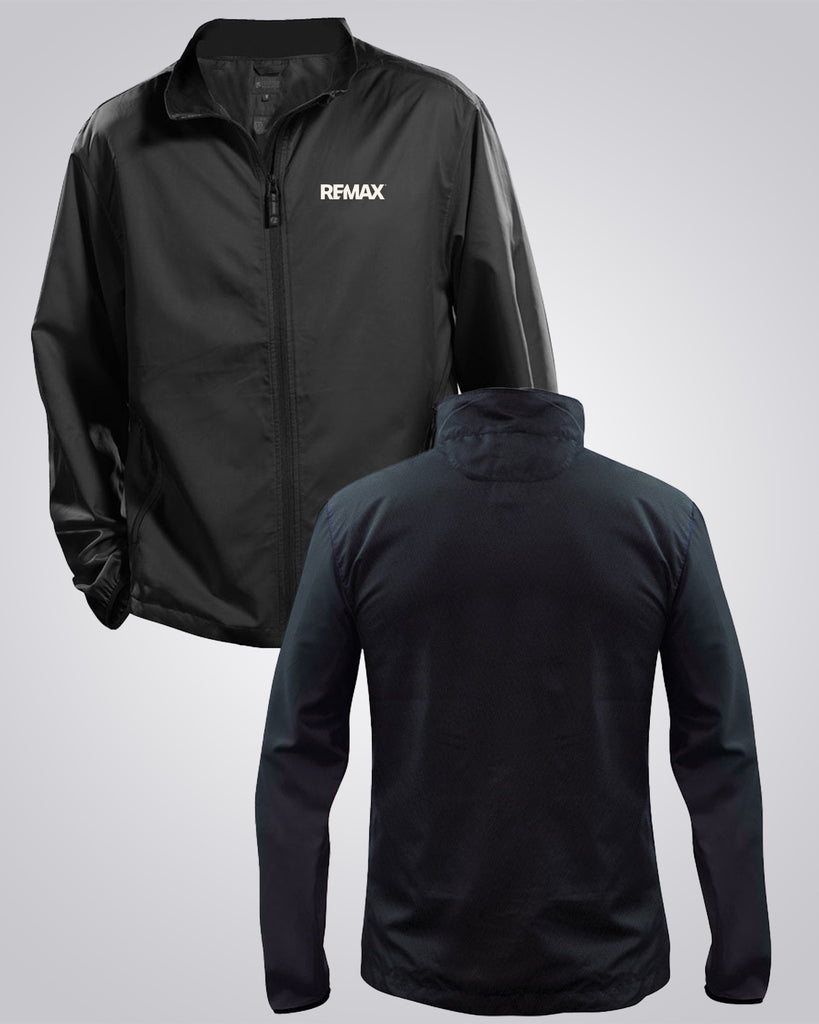 Men's Lightweight Color Block Jacket (Black) - REMAX Brand Refresh