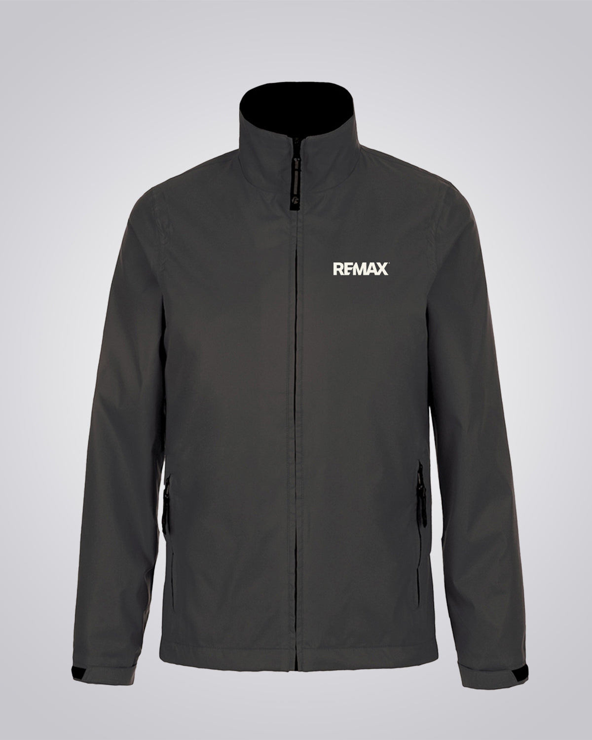 Men's Lightweight Performance Spring Jacket (Black) - REMAX Brand Refresh