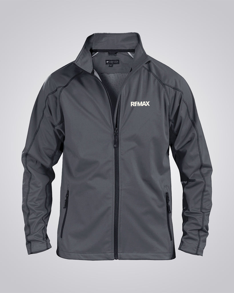 Men's Raglan Sleeve Lightweight Performance Jacket (Graphite) - REMAX Brand Refresh