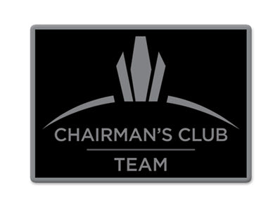 Chairman's Club Team Pin - Black